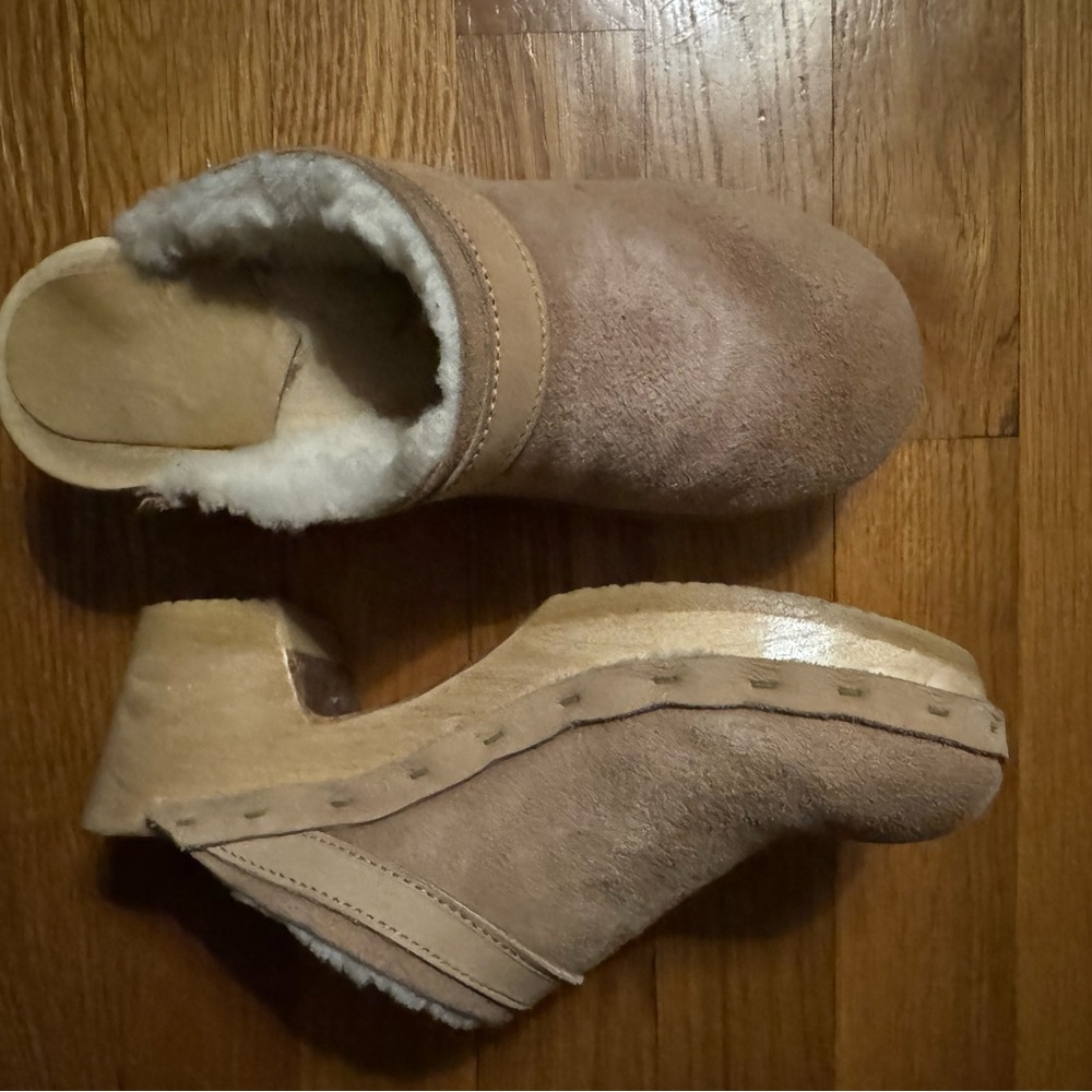 No. 6 Shearling Clogs - Picture 2 of 6